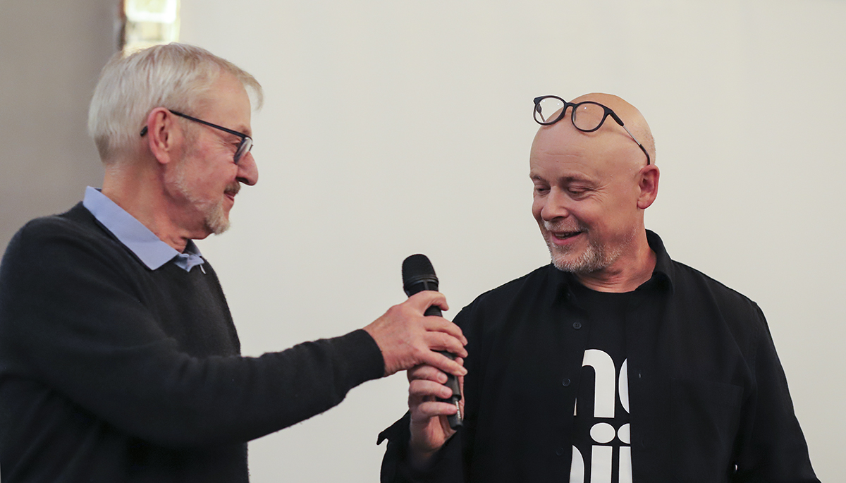 Matthias Finken (links) mit Alexander Richter.