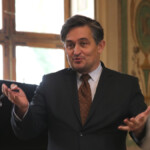 Begrüßung durch Prof. Fischer (Foto: Bolko Bouché)
