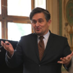 Begrüßung durch Prof. Fischer (Foto: Bolko Bouché)