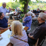 Mario Kade begrüßt uns in seinem Restaurant. Foto: Bouché