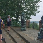 Baumgartenbrück mit Fabeltieren (Foto: Fides Mahrla)