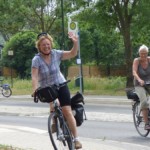 Zieleinfahrt zur Mittagsrast im Restaurant Grashorn Geltow
(Foto: Maria Stolz)