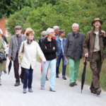 Auf dem Weg zur nächsten Station.