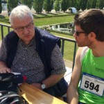 Senior und Junior Härtel von Foerster-Stauden aktiv dabei