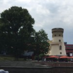 Schiffbauergasse mit dem Hans-Otto-Theater