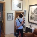 Galerie von Ralf Wilhelm Schmidt (l.) in Caputh