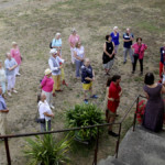 Jetzt geht es gleich hoch hinaus.