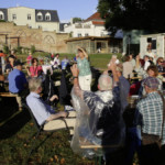 Wir trocknen uns in der Sonne.