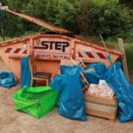 Welterbe-Schützer sammelten zum UNESCO-Tag 2021 Müll am Kapellenberg (Foto: Olaf Gutowski)