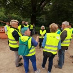 Welterbe-Schützer zum UNESCO-Tag 2021 am Kapellenberg (Foto: Olaf Gutowski)