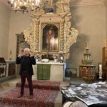 1681 ließ Hans Georg III. seinen Taufstein umgestalten und mit der berühmten Tulpenhaube verschönern. Jacob Schultz schuf dieses Kleinod der Spätrenaissance.