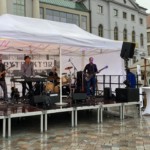 Coverband PUSSYTRAKTOR begeisterten ihre Fans.
Foto: Fides Mahrla