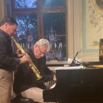 Mike Rossi (Saxofon) und Adolf Thelen (Piano)