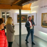 Segelboote auf dem Wannsee, signiert aber nicht datiert, Privatbesitz (Verein Seglerhaus am Wannsee). Vermutlich ein Geschenk von Max Koch an 'seinen' Verein.