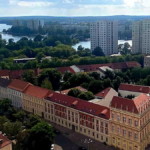 Blick vom Turm nach Südwesten, 2023.