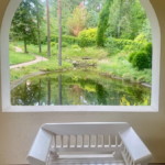 Blick aus dem Teehaus