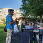 Matthias Finken begrüßt die Mitglieder und Gäste.