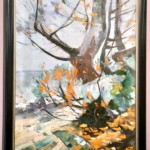 Karl Hagemeister, Sanddorn an der Steilküste bei Lohme (Rügen), 1915