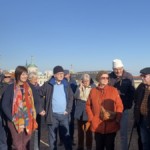 Start des Rundganges auf der Dachterrasse