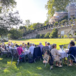 Der Kulturstadtverein ließ es sich beim Sommerfest gut gehen.