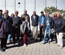 Die zweite Besuchergruppe