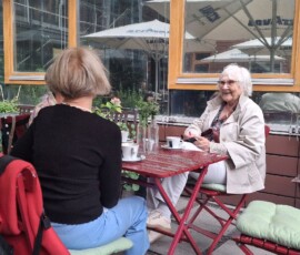 Sonnenterrasse im Adlershofer Kamee caffé