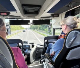 Unser komfortabler Anger-Reisebus